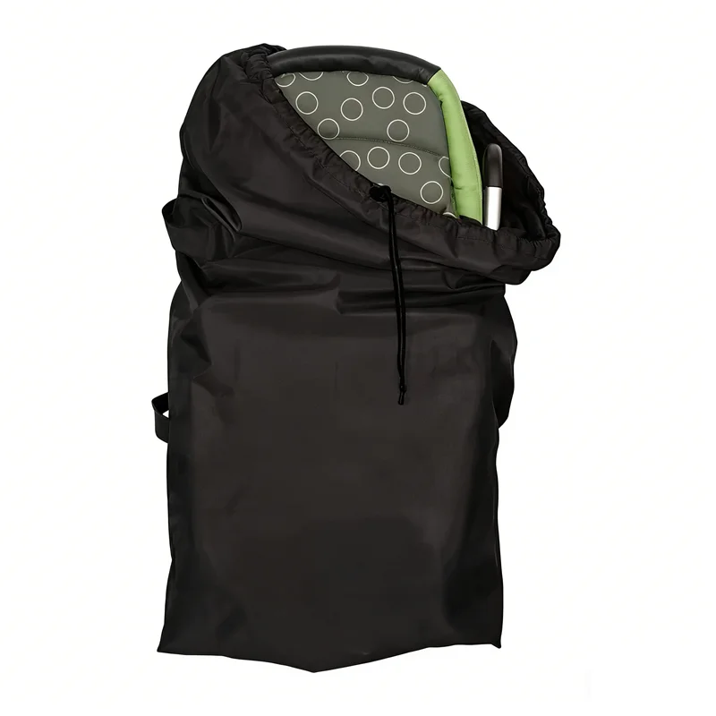 Simple Solid Color Baby Carriage Storage Bag Travel Portable Baby Carriage Storage Cover Children's Stroller Protection Bags