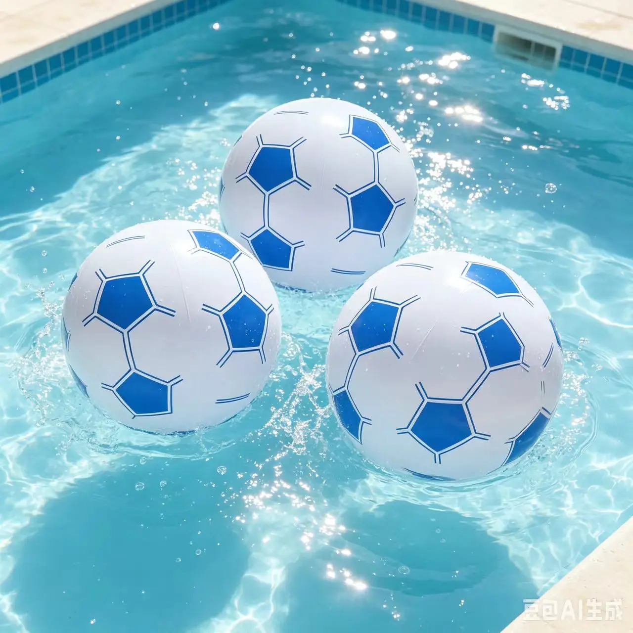 15.7inch Inflatable Soccer Balls, Beach Balls, Suitable for Beach Toys, Soccer Birthday Party Decorations, and Children's Party Favors, Candy Bag Fillers