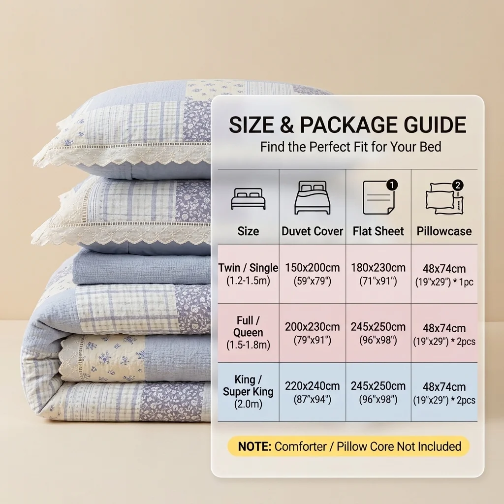 Luxury 100% Cotton 4Pcs Bedding Set High Quality Floral Quilt Cover Sheet Pillowcase Class A Soft Double Gauze Linen 200x230