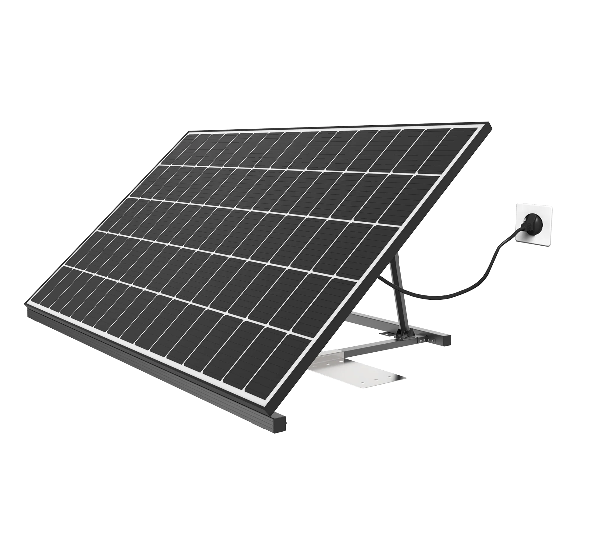 Home Using System Plug and Play Solar System Saving Energy Efficient Energy Solutions 400W Solar Panels for Smart