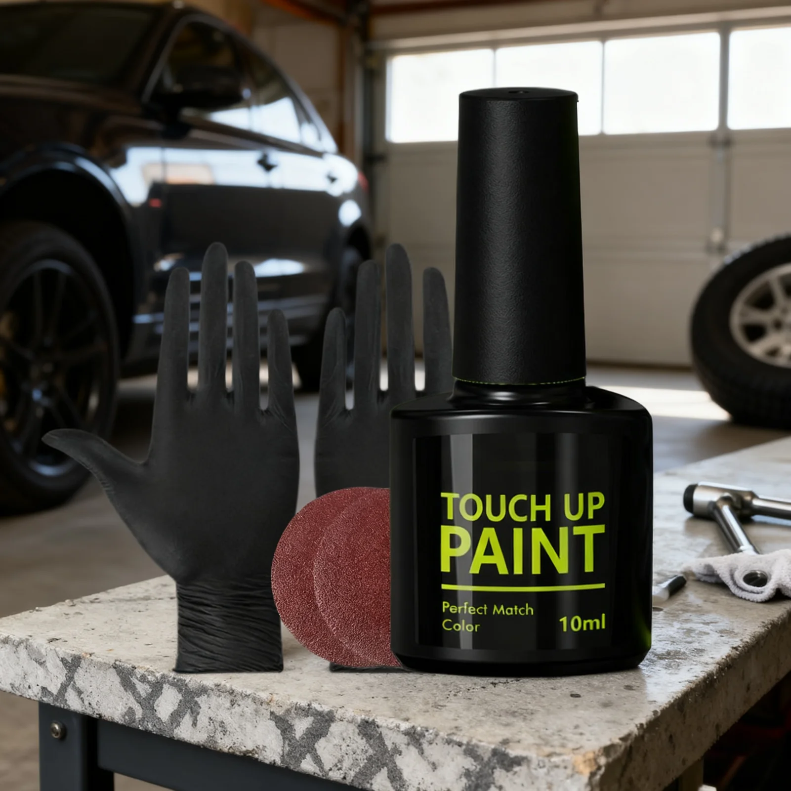 

Для Tesla Model Y/3 комплект для ремонта царапин на колесах 10 мл автозапчасти с перчатками губка автомобильная краска ремонт царапин для автомобильной промышленности