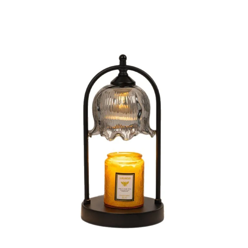 

Lily of the Valley Aromatherapy Premium Wax Melting Lamp French Retro Bedroom Bedside Lamp Home Ornament Atmosphere