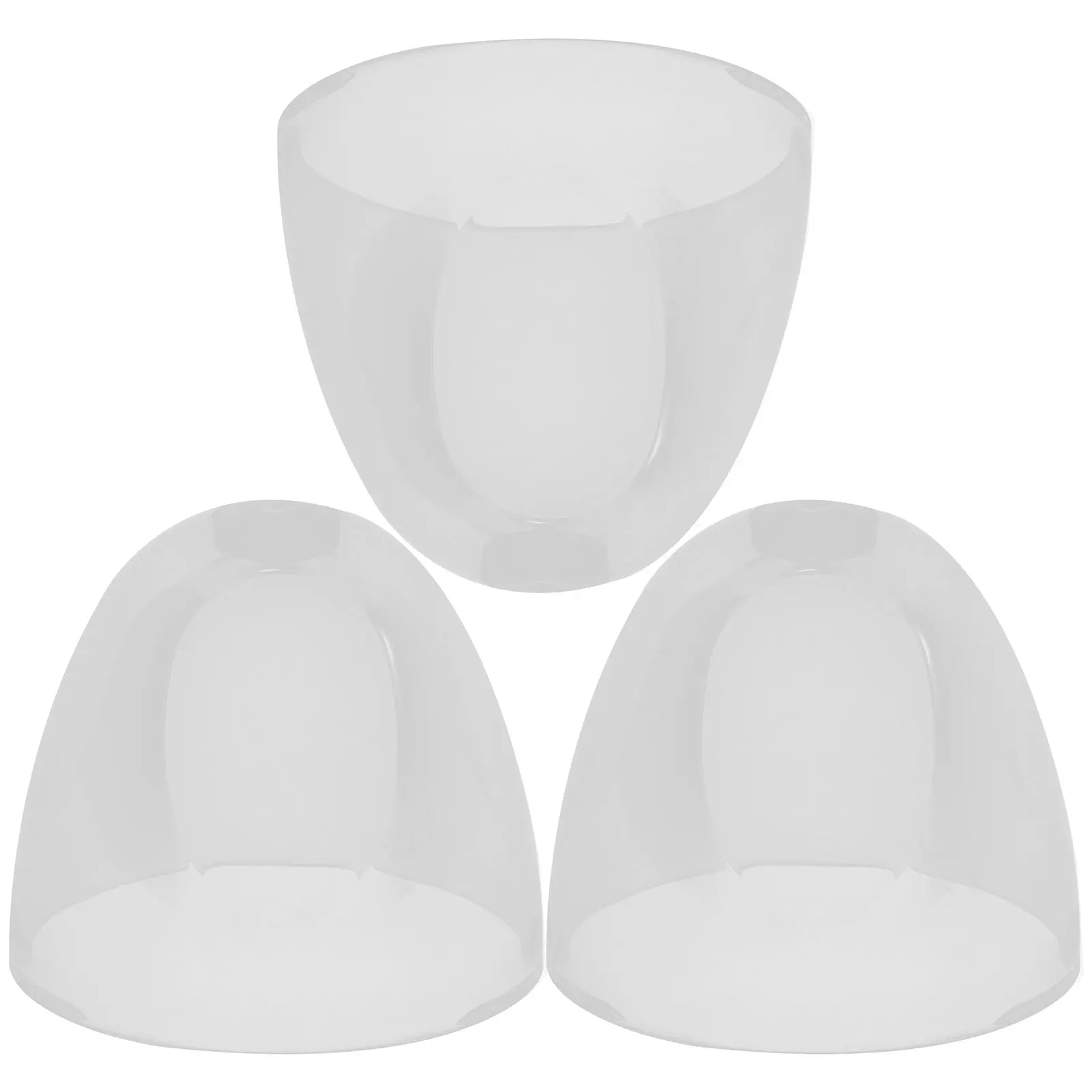 

3Pcs Clear Milk Bottle Lids Replacement Caps Compatible Pigeon Sealing Effect Practical Easy Install Remove Baby Bottle Lids