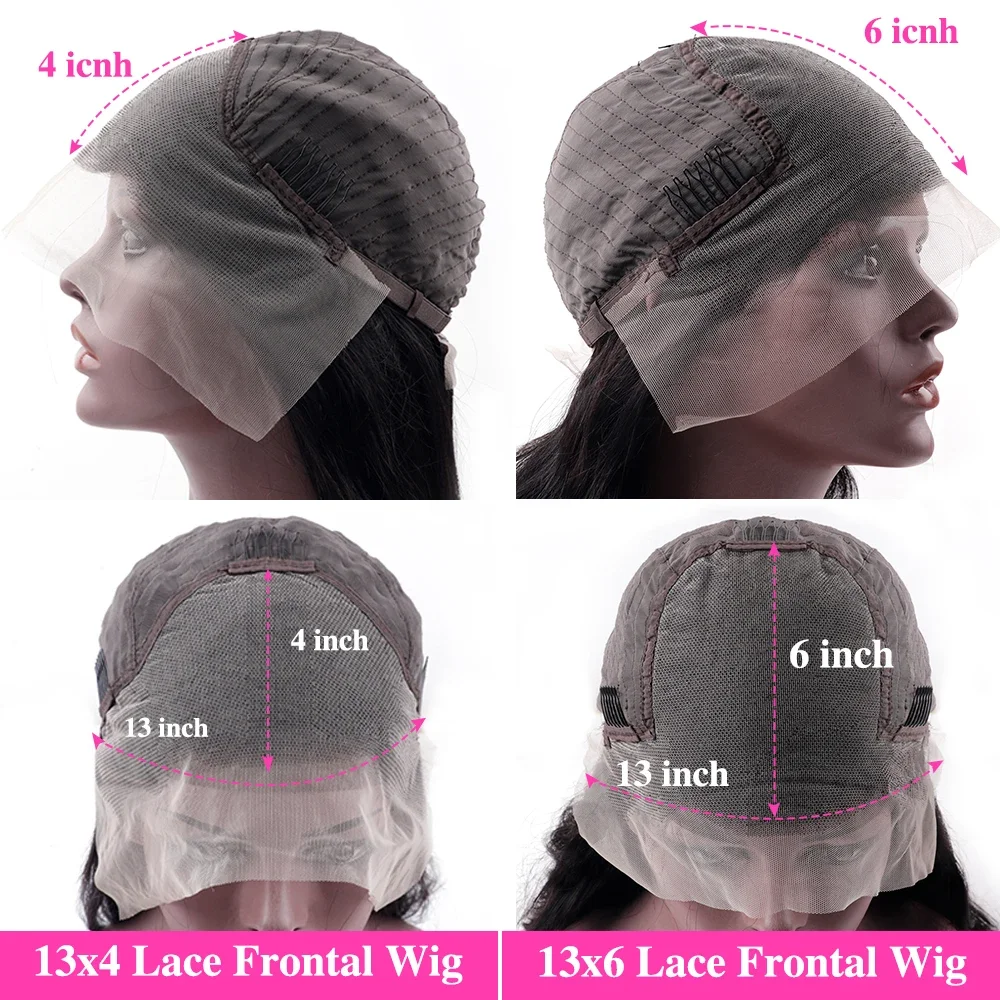250 الكثافة 30 40 بوصة الجسم موجة الدانتيل أمامي باروكة من شعر طبيعي HD شفافة 13x4 13x6 الدانتيل الجبهة الباروكات البرازيلي للنساء السود