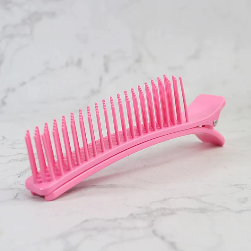 Salon Hair Styling Clips Comb Set Wide Teeth Hairdressing Cutting Dying Professional Hair Layering Clip Barber Clips Tool
