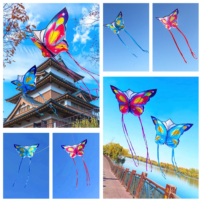 free shipping butterfly kites flying for kids kites nylon kites factory professional winds kites dragon kite bird kite papalote