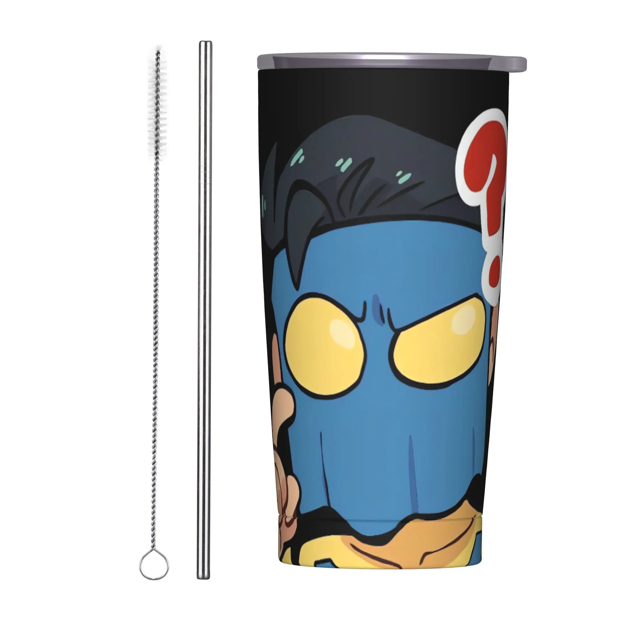 Stainless Steel Tumbler Anime Invincibles Thermal Cups  Keep Heat Cold and Hot Travel Mugs Cup