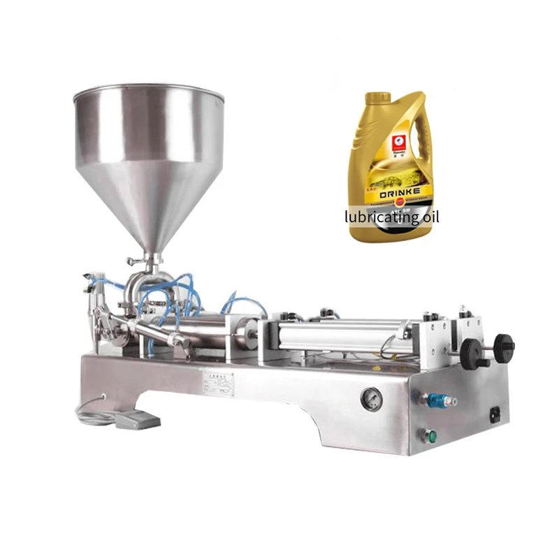 

Double Nozzles Paste Filling Machine Yogurt Jam Gel Paste Filler Piston Type Paste Liquid Filling Machine 1000-5000ml