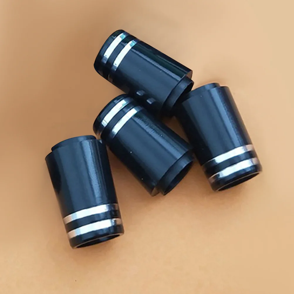 4Pcs Premium Golf Ferrules High Durability Rubber Ferrules for Clubs Complete Protection Smooth Setup Golf Training
