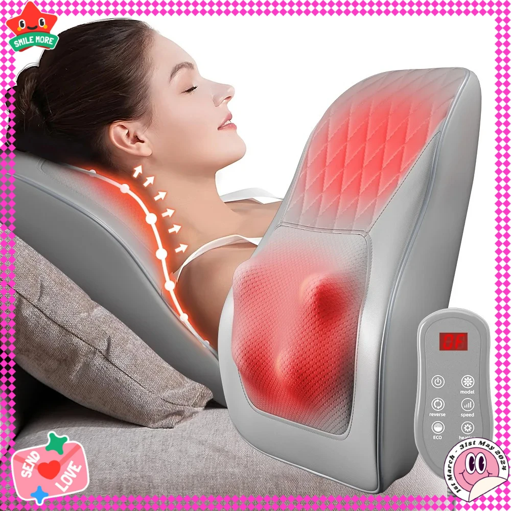 

2025 НОВЫЙМногофункциональный массажер, массажер для плеч и шеи, талии, спины, массажная подушка для всего тела, электрическая подушка