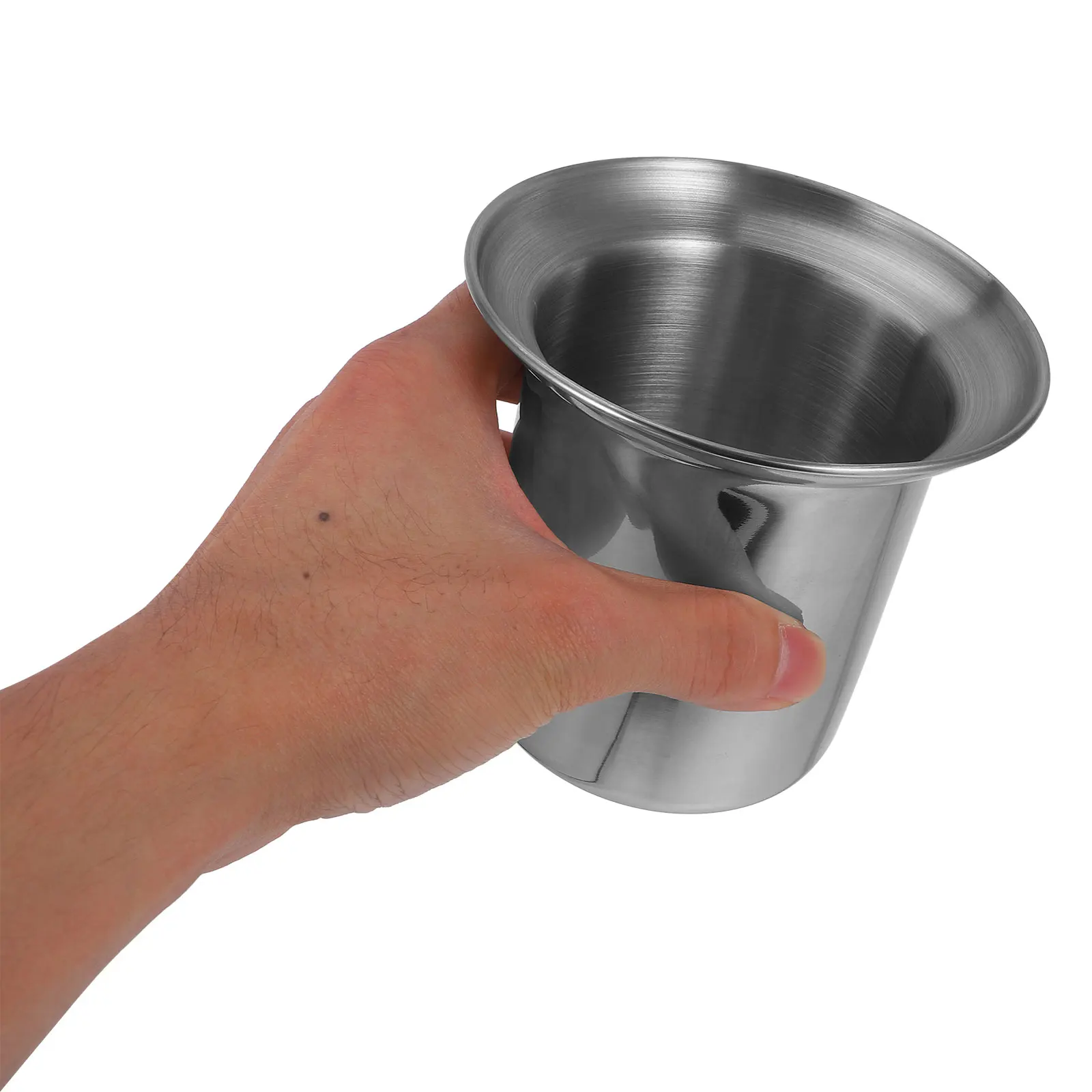 

2Pcs Toilet Brush Holder Replacement Stainless Steel Wall Mounted Toilet Scrubber Brush Cup for Bathroom Cleaning Bowl Holder