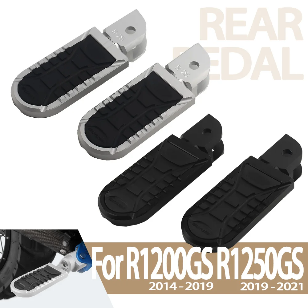 

Передняя подставка для ног мотоцикла для BMW R1200GS R1250GS R1200 R1250 2014-2021, регулируемые на 360 градусов подножки, вращающиеся подножки