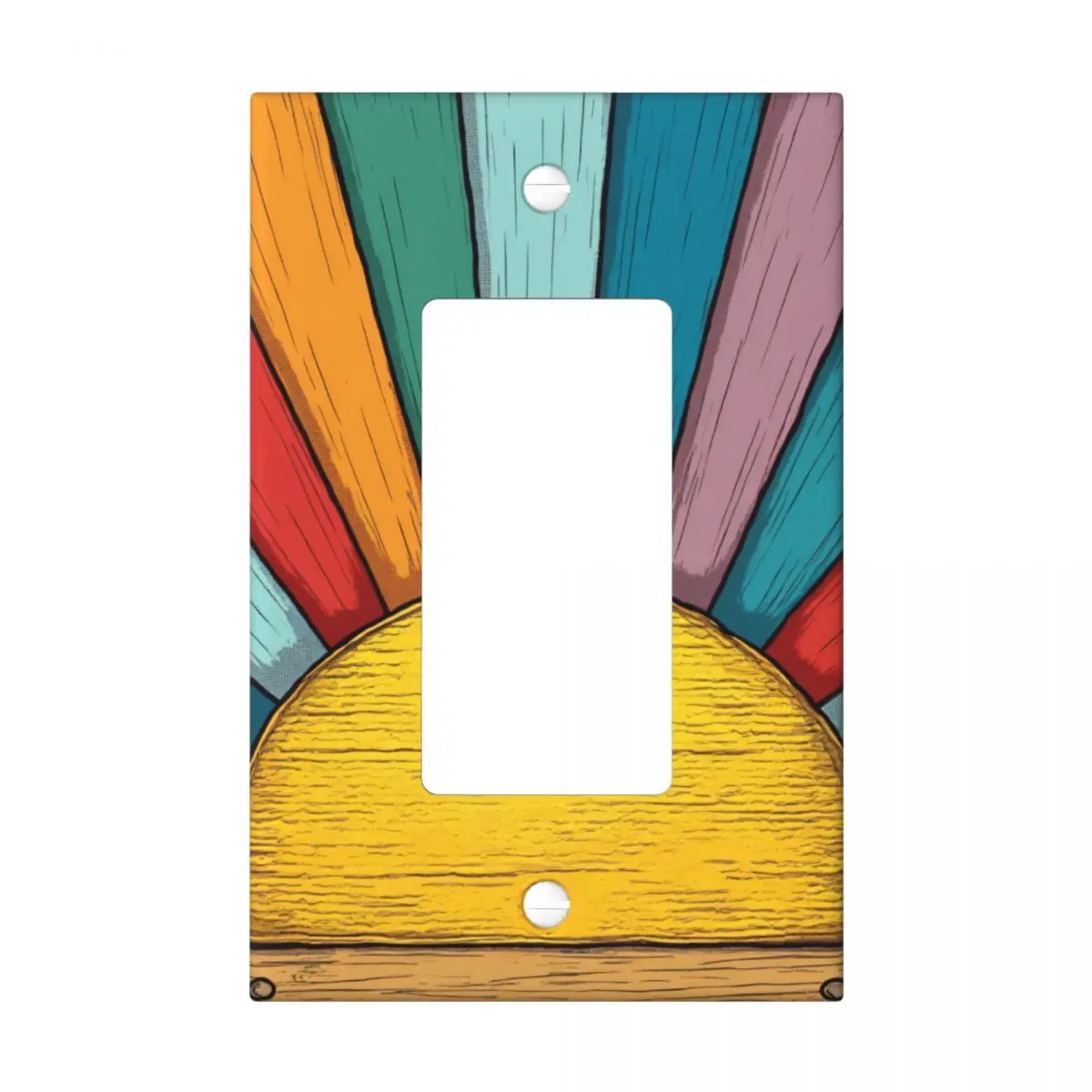 

Художественные тарелки, настенные панели выключателя для ванной комнаты, крышка переключателя, электрическая розетка, ночник с выходной пластиной, декор 1 Gang