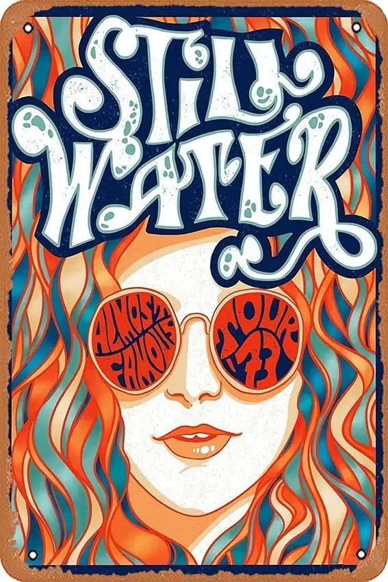 muecddoa Stillwater - Almost Famous Tour '73 / Blue Poster 12