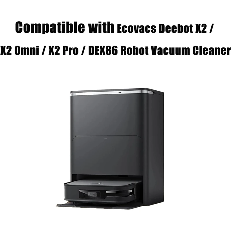 อุปกรณ์เสริมสําหรับ Ecovacs Deebot X2 / X2 Pro / X2 Omni เครื่องดูดฝุ่นหุ่นยนต์แปรงด้านข้างกรอง Mop ผ้าฝุ่นกระเป๋า