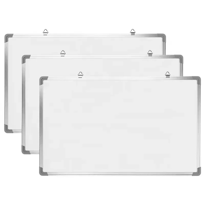 Magnetic Whiteboard with Aluminum Frame Wall Hanging Blackboard for Office Teaching Home Writing Message Board with Pen