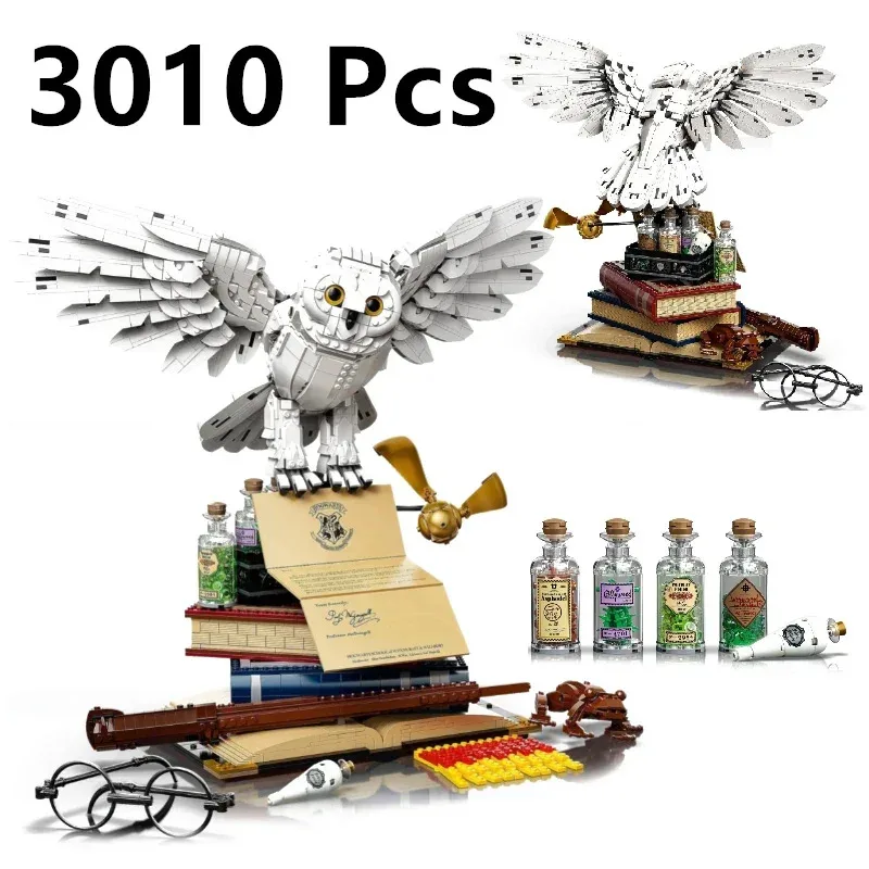 

In stock, new model, 3010 pieces, 76391, limited edition bird block assembly model, anniversary, adult toy, Christmas.