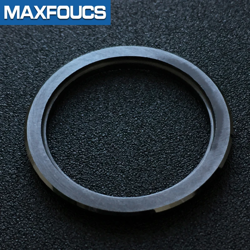 Sloped Ceramic Bezel insert  Slopping bezel 38.5*30.5mm For DAYTONA MOD watch parts (No Luminous)