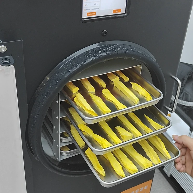 

Низкоэнергетический сублимационный дегидратор для пищевых продуктов из нержавеющей стали на 4 кг с цифровым управлением, вакуумное оборудование по конкурентной цене