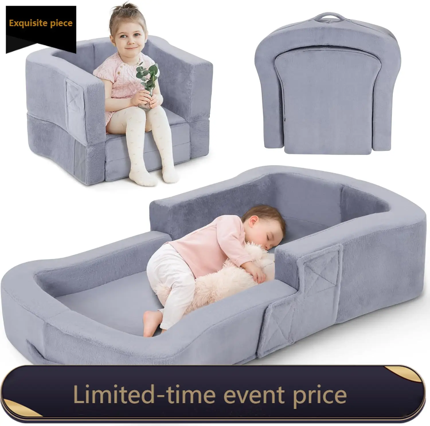 

Детская дорожная кровать-трансформер: складной диван-кресло-манеж