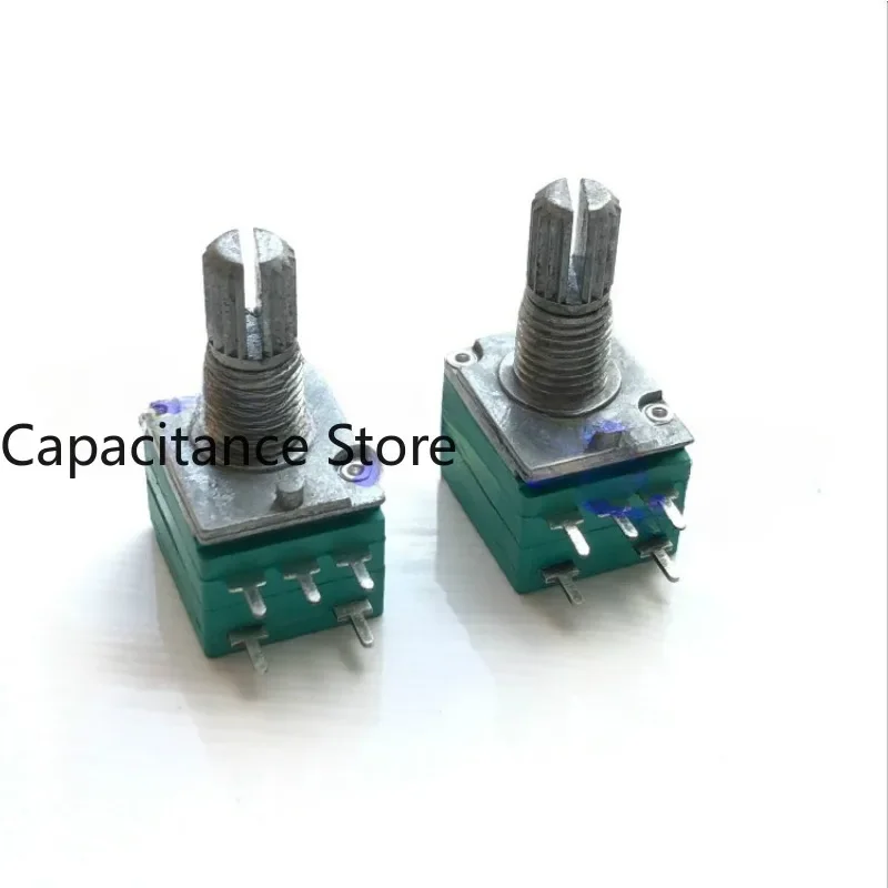 

5PCS 12 type computer speaker, amplifier, sound volume precision potentiometer with switch, single link B50K, shaft length 15mm