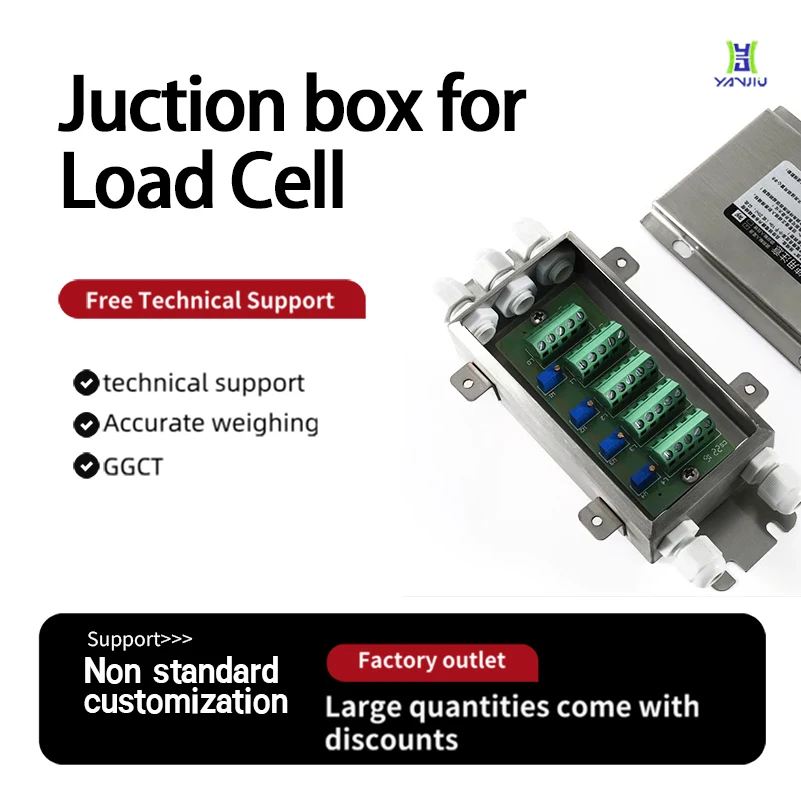 Czujnik wagowy 4 w jednym z wyjściem Precyzyjna skrzynka przyłączeniowa Moduł wagowy do wszechstronnego czujnika wagowego Wyświetlacz nadajnika Stal nierdzewna
