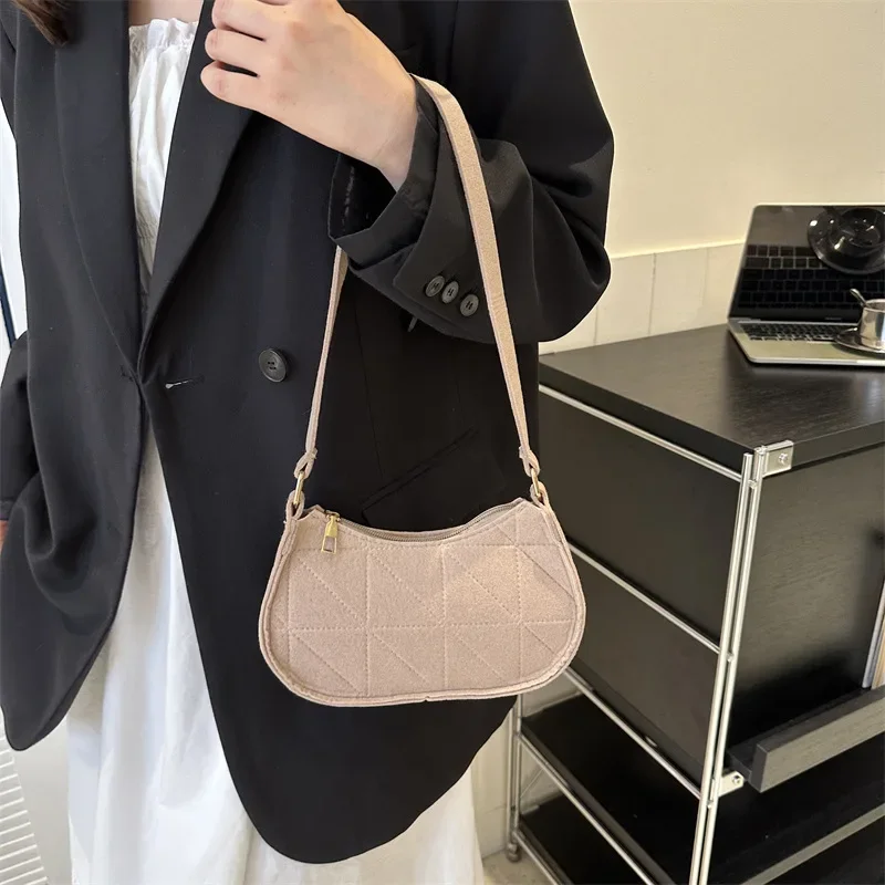 Underarm Shoulder Bag for Women  2023 Summer New Fashion Simple Casual Handbag