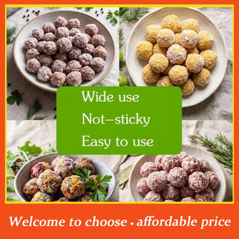 #Odorless 35 Grid Food Grade Silicone Meatball Maker Non-Stick Rice Ball Fish Ball Mold for Baby Food DIY Kitchen Cooking