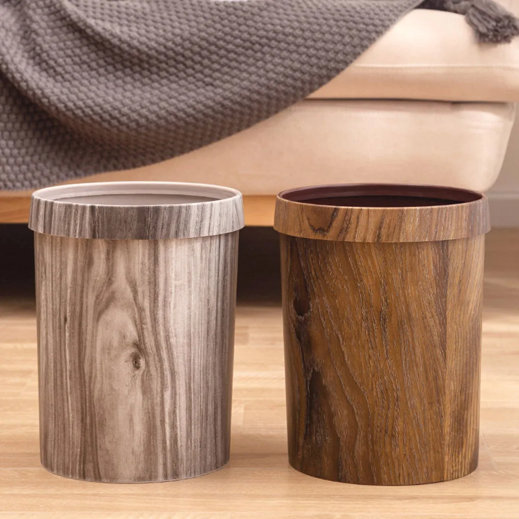 

Trash Can Waste Basket Garbage Bin Container Wastebasket Household Rubbish