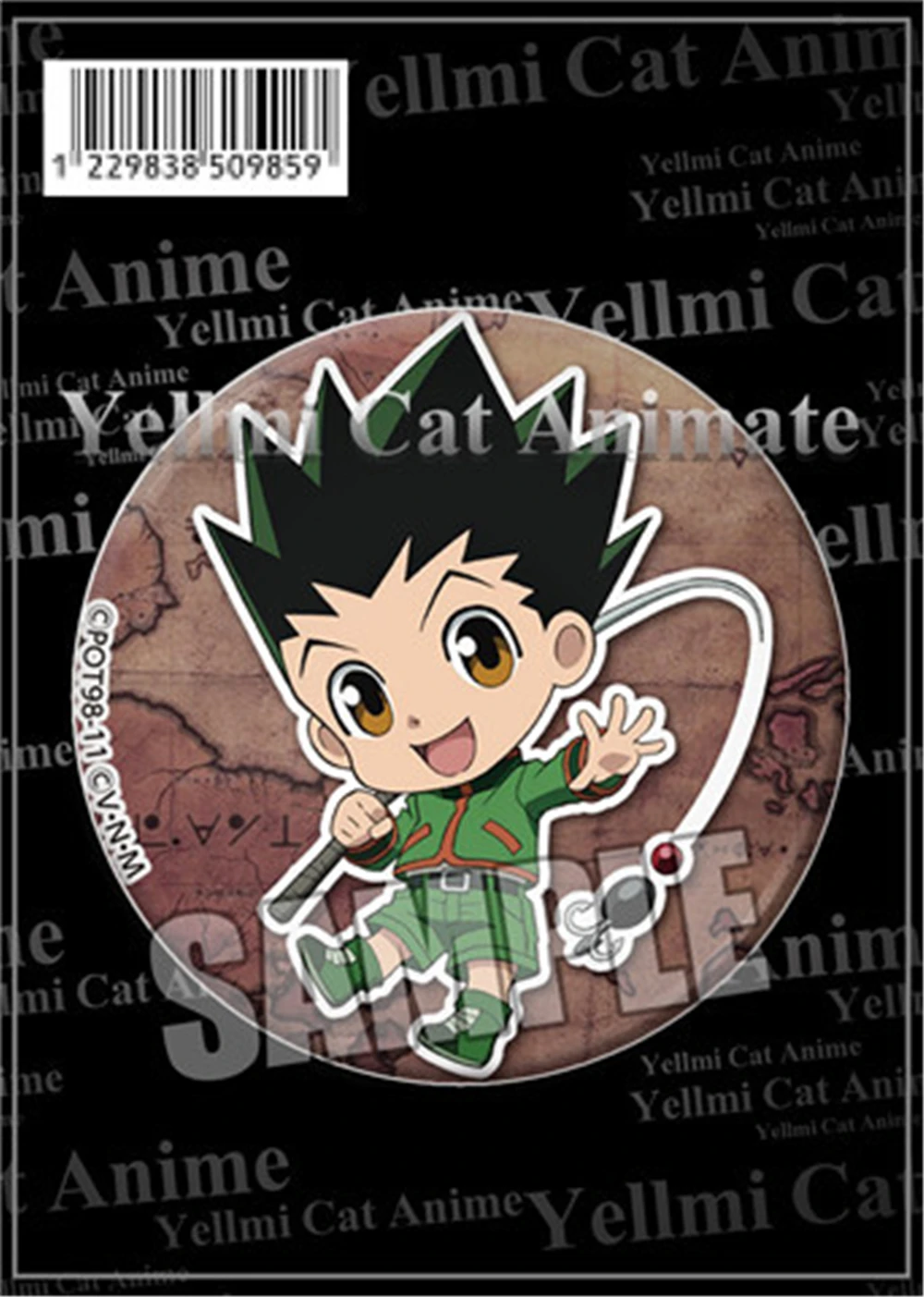 58mm Anime HUNTER×HUNTER Leorio PaladiKnight Shizuku Nobunaga Hazama Cosplay COSTUME Badge Pin SPTE Tinplate Brooch Prop Gift