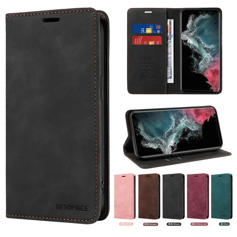 For Xiaomi Poco X3 NFC F5 Pro X5 5G RFID Block Flip Case 360 Protect Wallet Funda Mi Poco M5s C55 C51 F3 M3 X 3 F 5 Phone Cover