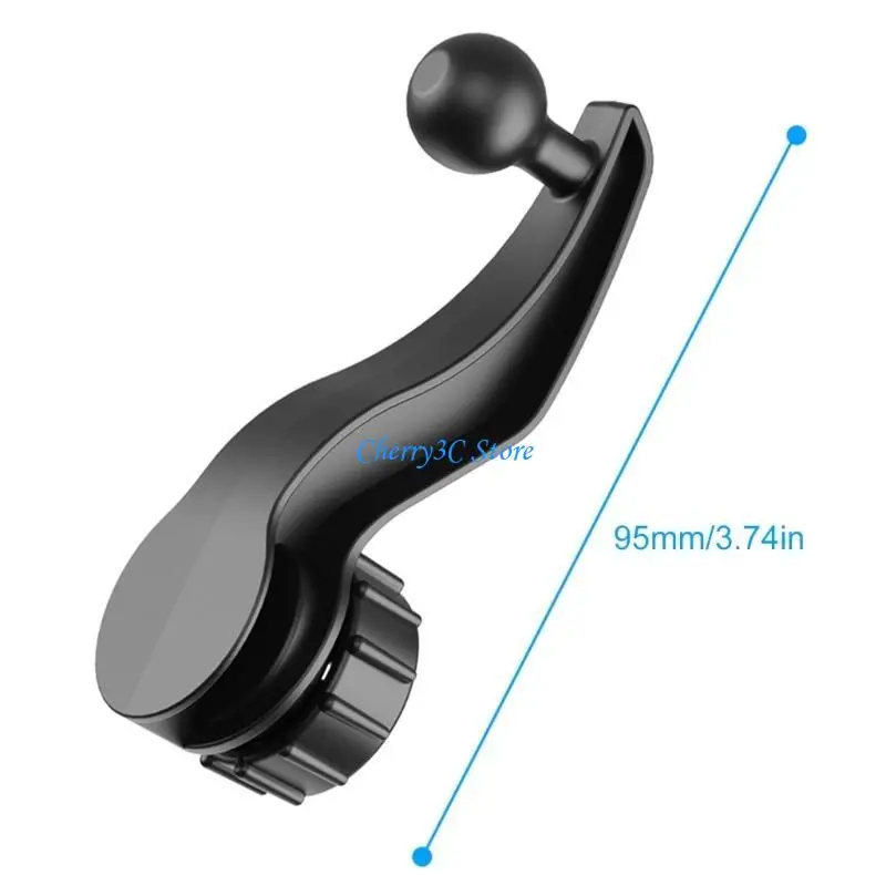 83CE 17mm Head Bracket Extension Rod Dead Adapter Bracket Extender for Car Air Outlet Phone Stand Tablet Holder