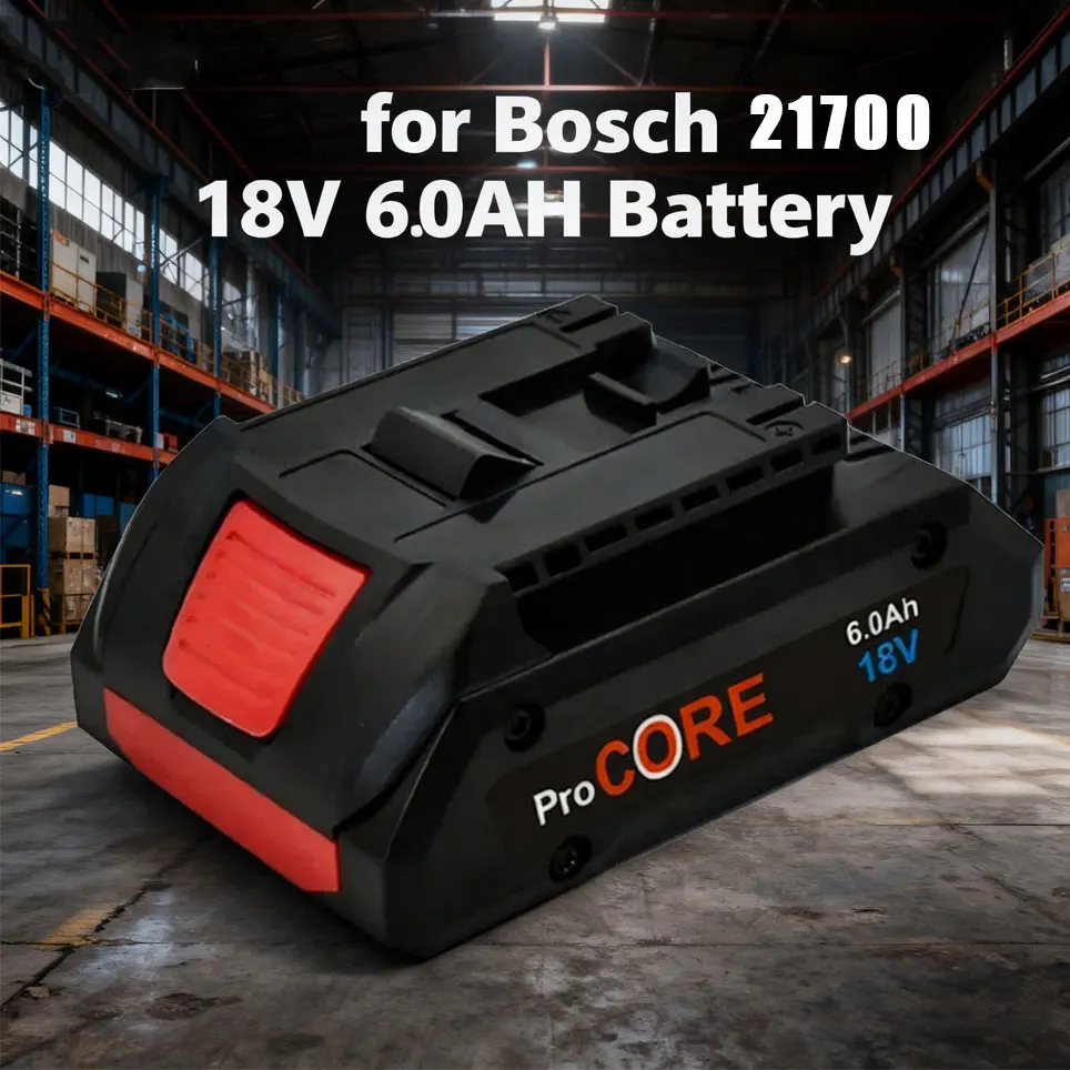 Nouvelle batterie Lithium-Ion ProCORE 18V 6000mAh pour Procore 1600A016GB pour Bosch 18VMax perceuse à outils électriques sans fil, batterie 2100 cellules