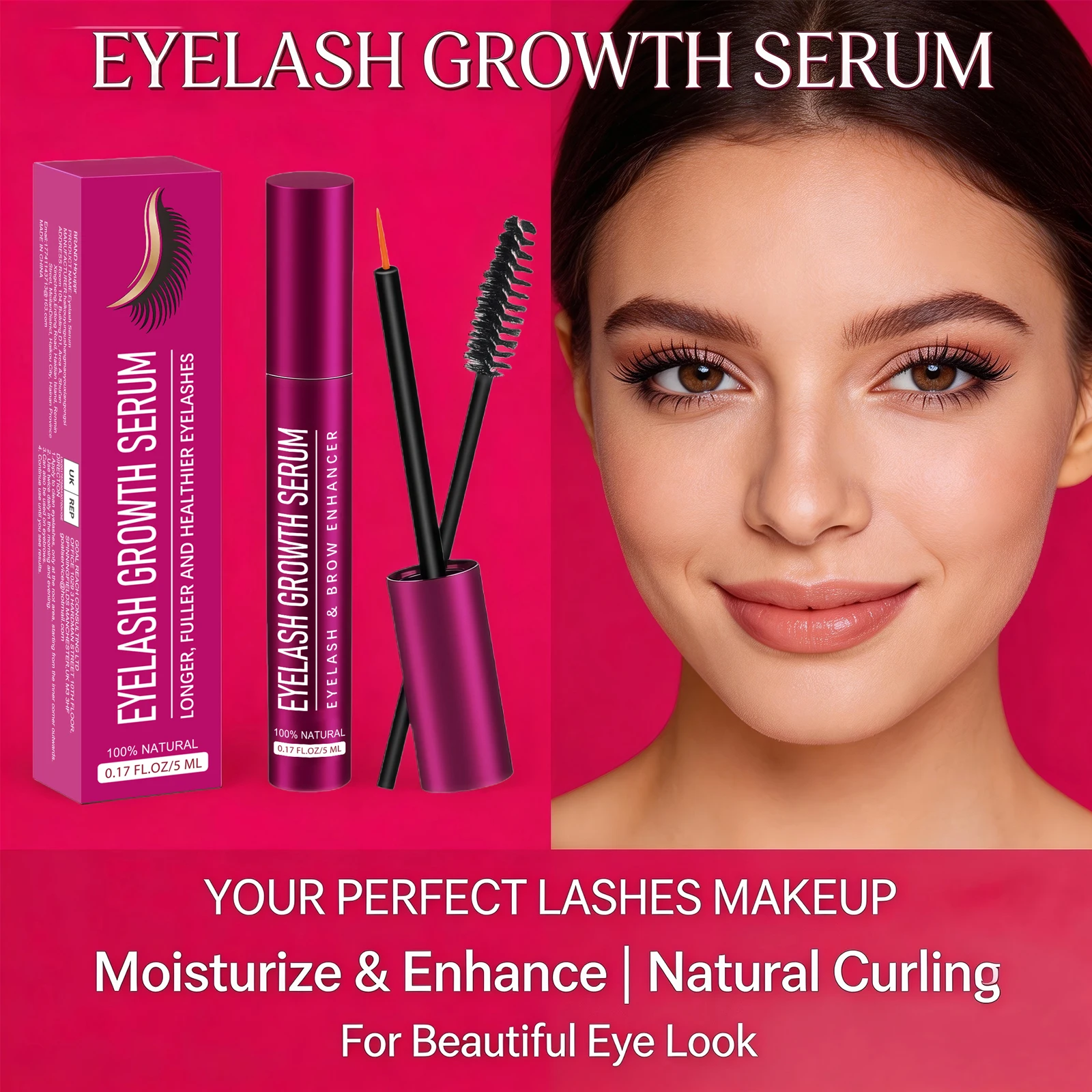 Eyelash Serum for Promote Eyel - огляд і ціна Lash Serum Growth