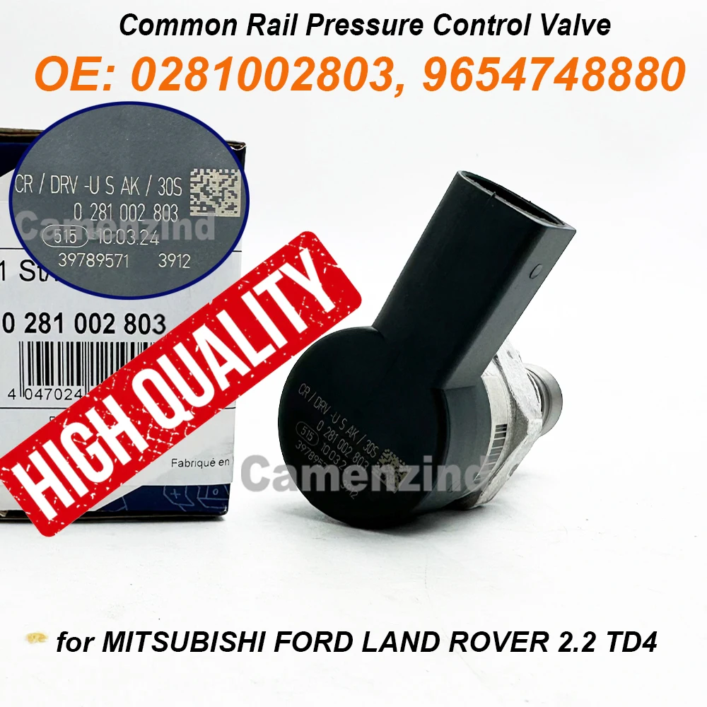 

НОВЫЙ 0281002803 Регулятор давления Common Rail для MITSUBISHI LAND ROVER 2,2 TD4 9654748880 833456, высокое качество