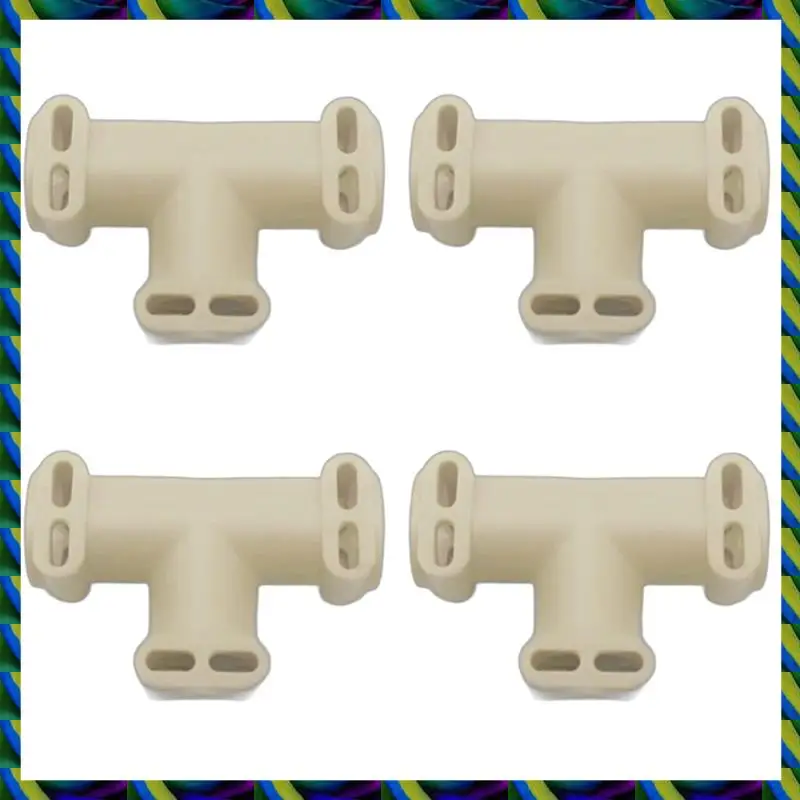 Daily Snap-On Three-Way T-Shaped Food-Grade Coffee Machine Water Pipe Connector Plug Pressure-Resistant