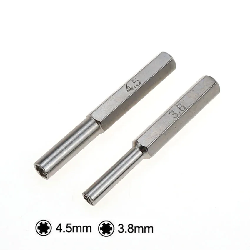 Juego de puntas de destornillador de seguridad, accesorios para juegos, herramienta de destornillador Y de 3,8mm / 4,5mm / cartuchos abiertos para N64/SF-C/GB/NES/NG-C/SNES