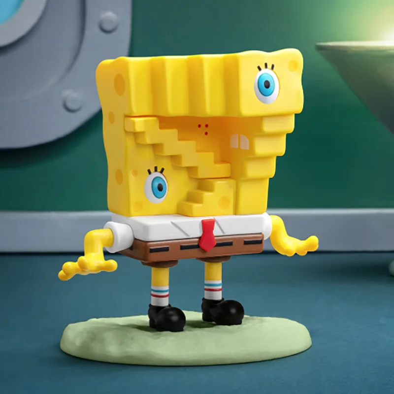 POP MART Spongebob That Doesn't Make Sense Series Genuine Mystery Box Blind Box Guess Bag Toys Doll Cute Desktop Ornaments view 4
