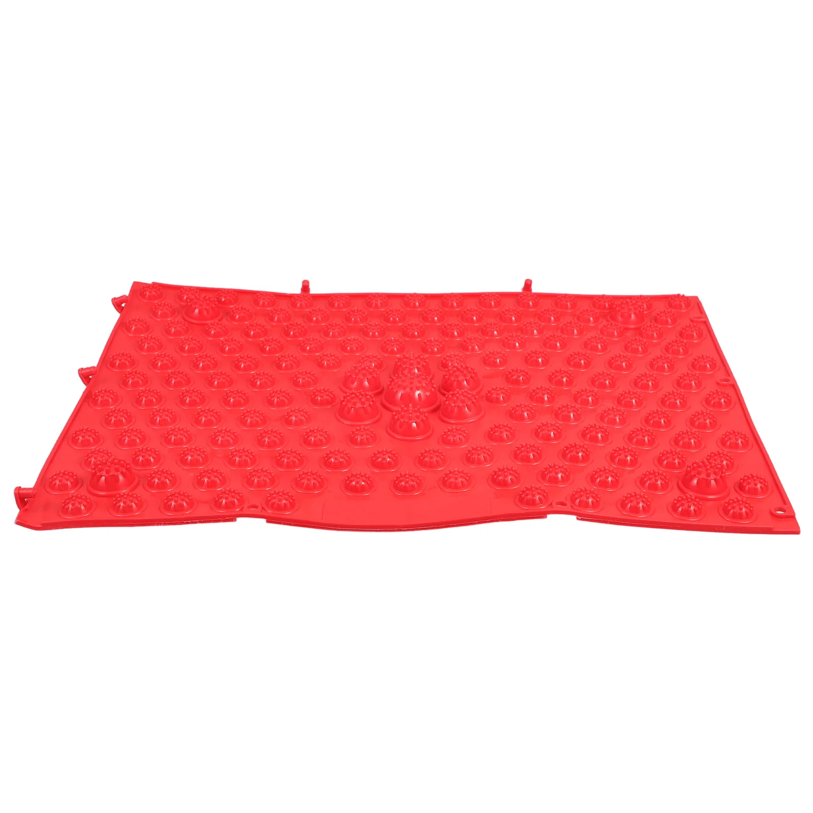 

Reflexology Foot Massage Pad Blood Circulation Acupressure Mat Feet Massaging Plate (Red) foot massage mat