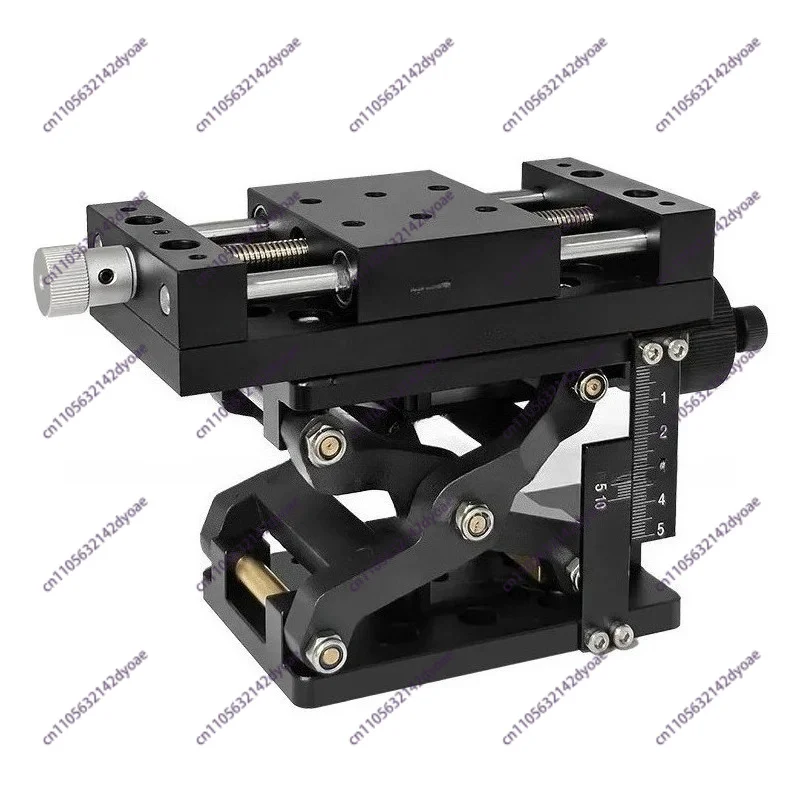 Laboratory Scissor Lift Platform Manual Lift Table Height Adjustable Positioning Stage Workbench