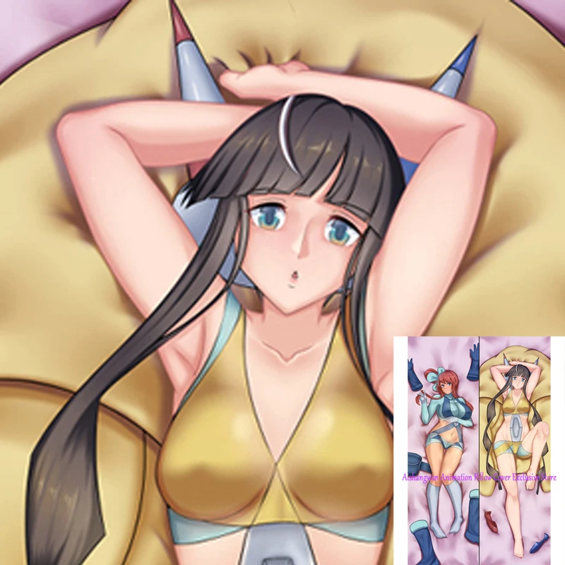 

Dakimakura Anime Pillow Cover Giant Breasts With Beautiful Legs Double Sided Print 2Way Bedding Festival Gifts Gifts