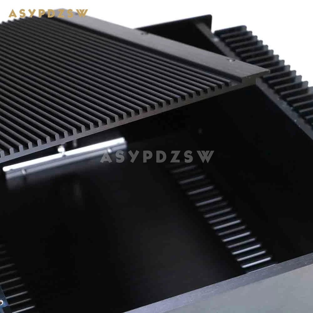 Chassi de alumínio do amplificador de poder da classe A do cerco, tamanho 400*150*373mm do caso, 4015