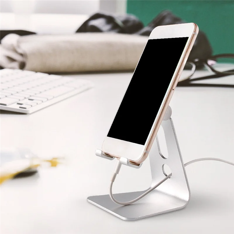 

Classic-For Ipad Tablet Holder Bracket 3.5-11 Inch Single Fold Adjustable Holder Desktop