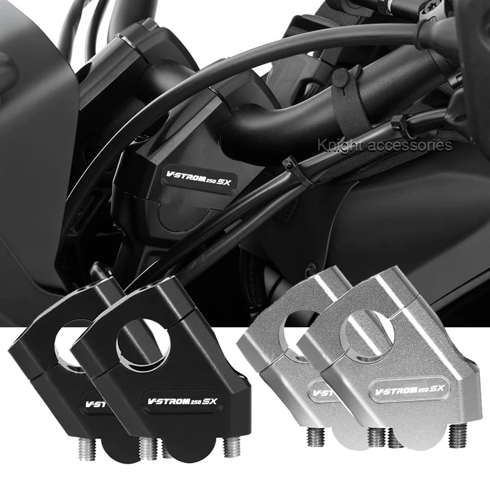 

Motorcycle Handlebar Riser Bar Handle Mount Lifting Clamp Motorcycle Accessories For v-strom250 st v-strom 250 st v-strom250st