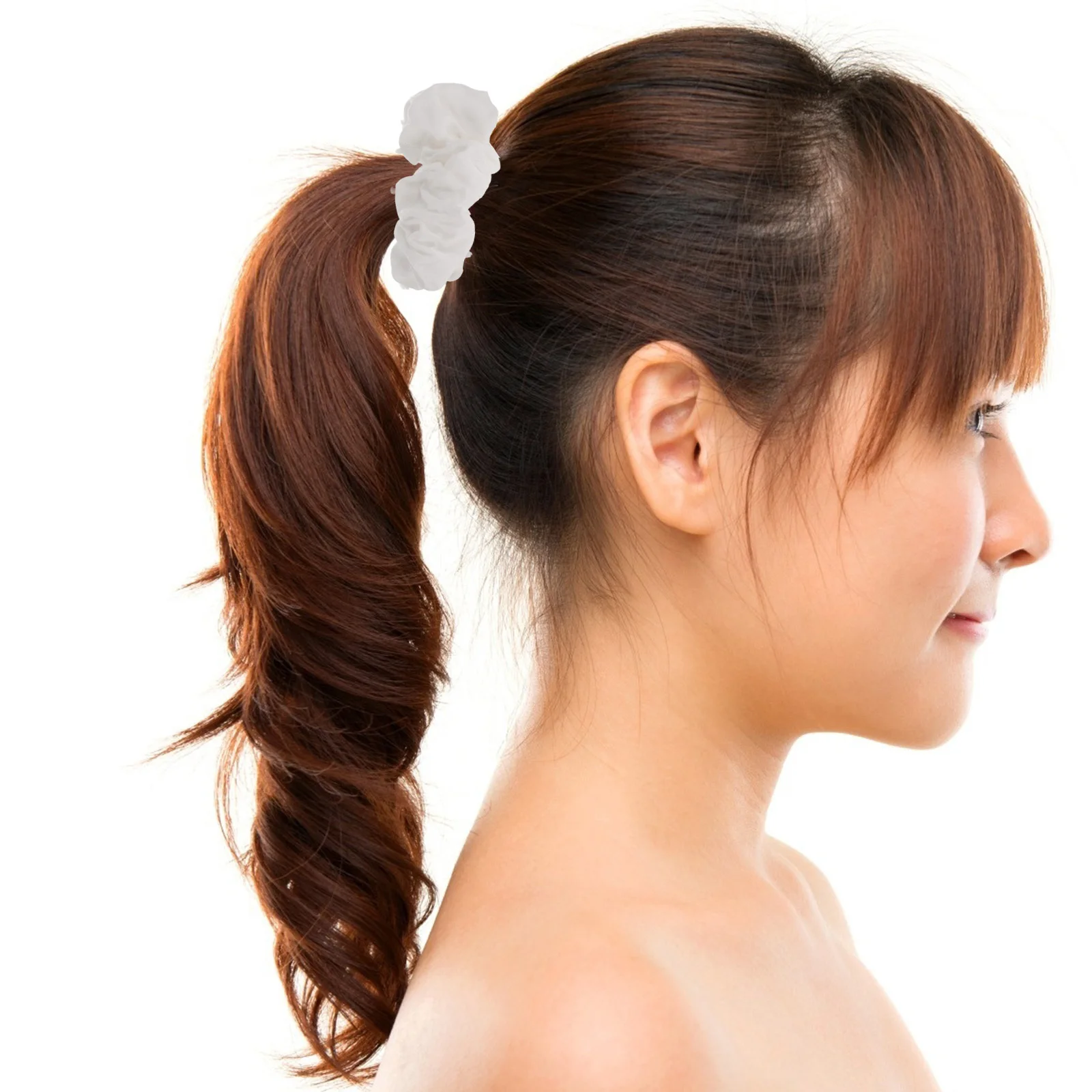 

5Pcs Cotton Floral Scrunchies for Women High Elasticity Tie Dye Hair Bands Soft Comfortable Ponytail Holders for Girls