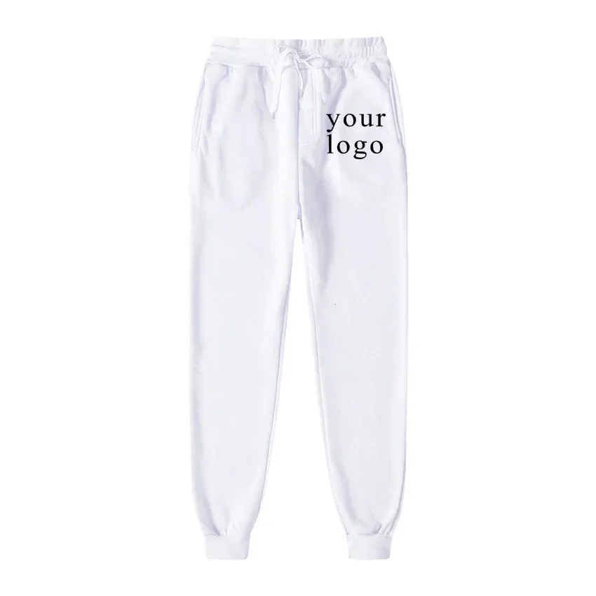 2024 Fashion Your Own Design Brand Logo/Picture Personalized Custom Anywhere Men Women DIY Leisure and fashionable sports pants