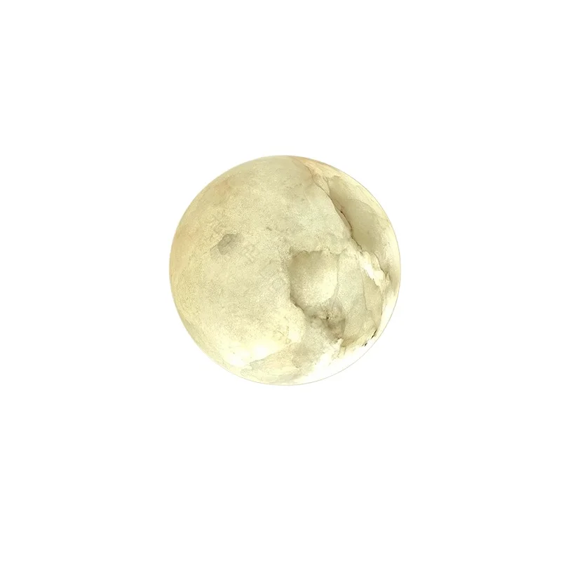 

Spanish, round ball lamp, retro Chinese style, minimalist bedroom, bedside lamp