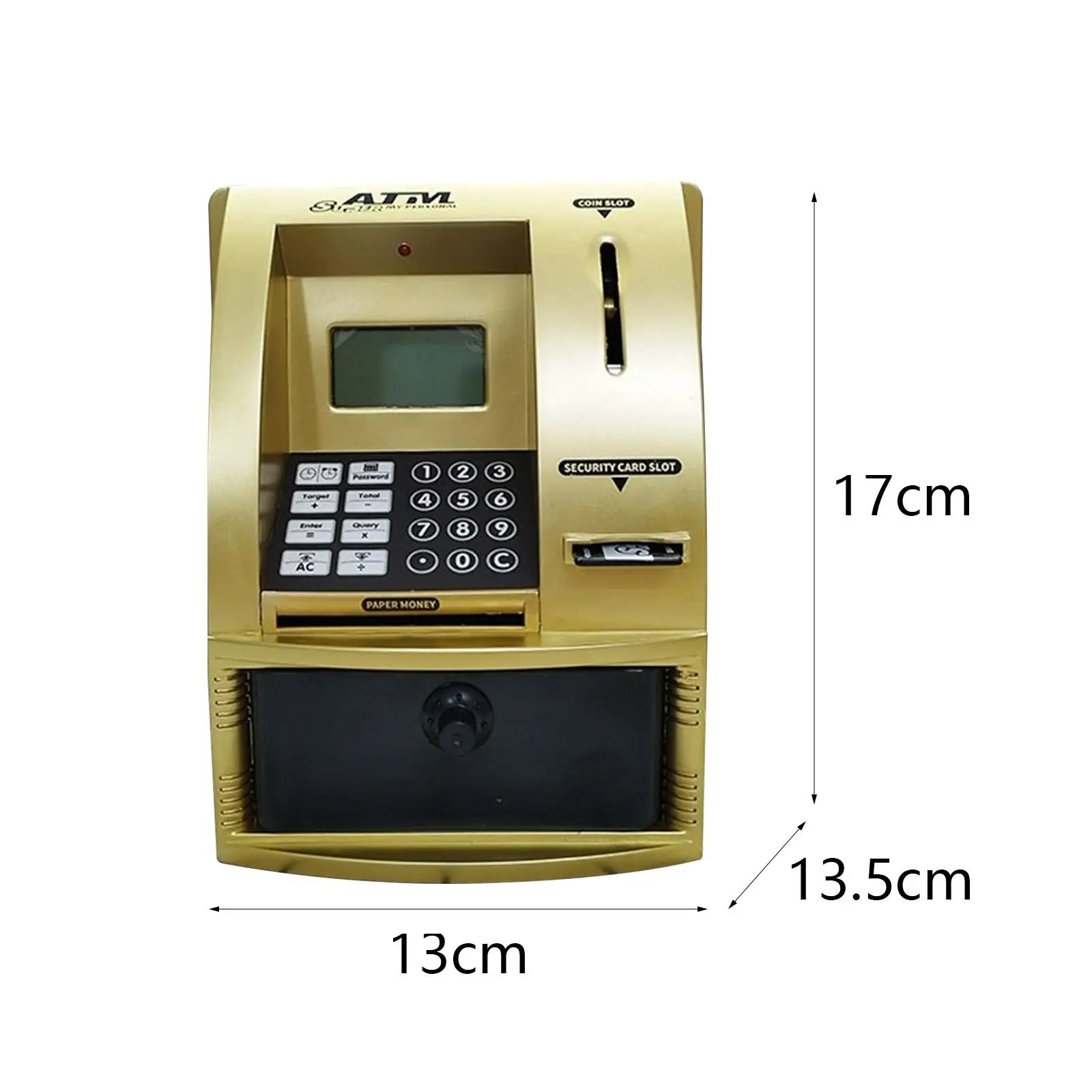 子供のための気圧ミニ貯金箱、自動紙のお金の節約ボックス、男の子と女の子、3、4、5、6、7、8歳のギフト