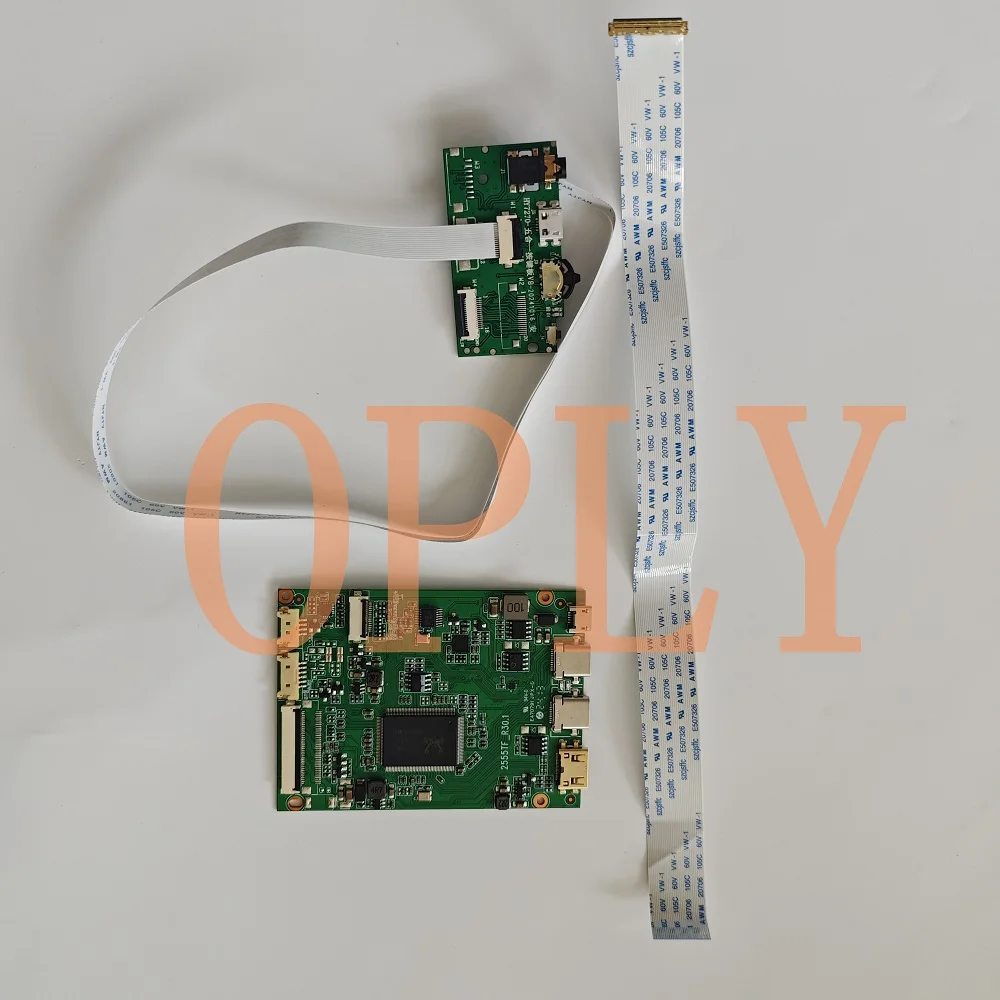 

Controllor board Mini HDMI-compatible 2 TYPE C for NE160QDM NE160QDM-NYM NE160QDM-NZ4 16" 2560×1600 EDP LED panel screen kit DIY