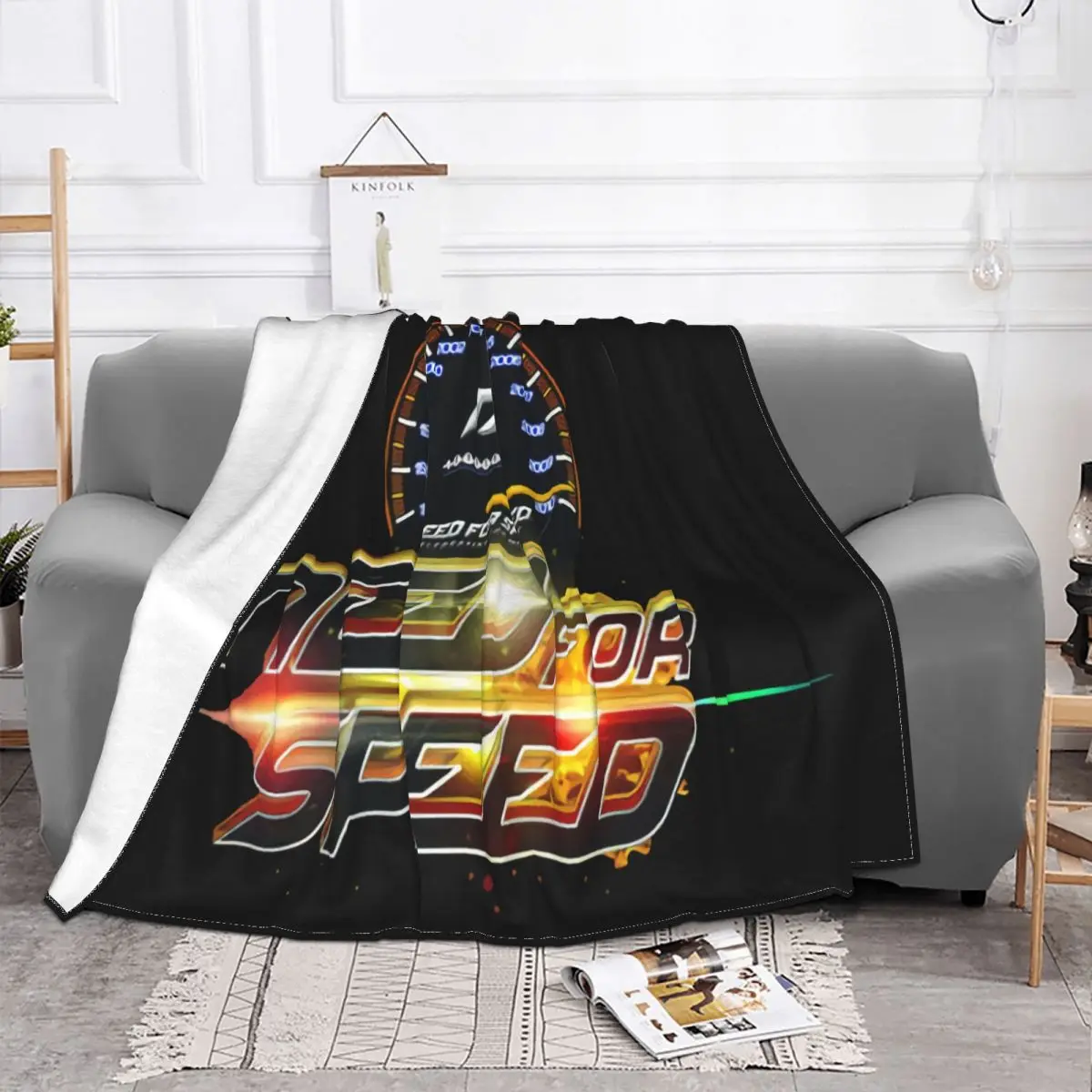 Need For Speed Nfs Celebrating 100 Million New Game Sport Made In Usa Top Youth Street Style Autumn Throw Blanket